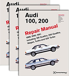 Book: [A191] Audi 100, 200 (1989-1991) WSM