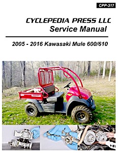 Repair manual: Kawasaki KAF 400 Mule 600/610 (2005-2016)