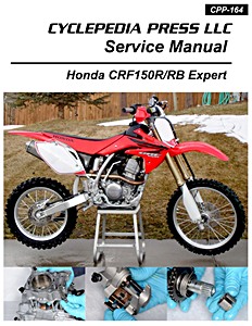 Repair manual: Honda CRF 150 R and CRF 150 RB Expert (2007-2024)