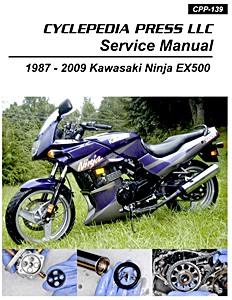 1987-2009 Kawasaki EX 500 Ninja 500