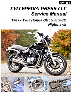 1983-1985 Honda CB 550 CB 650 SC Nighthawk