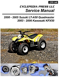 Repair manual: Suzuki LT-A 50 Quadmaster (2000-2005) / Kawasaki KFX 50 (2003-2006)