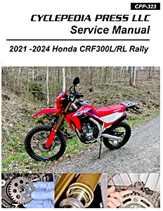 Repair manual: Honda CRF 300 L/LA (2021-2024) and CRF 300 RL/RLA Rally (2021-2024)