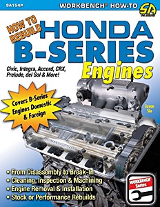 Couverture revue technique How to Rebuild Honda B-Series Engines