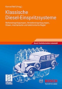 Portada manual Klassische Diesel-Einspritzsysteme - Reiheneinspritzpumpen, Verteilereinspritzpumpen, Düsen, mechanische und elektronische Regler