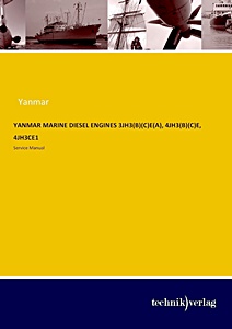 Werkstatthandbuch: Yanmar 3JH3(B)(C)E(A), 4JH3(B)(C)E, 4JH3CE1 Marine Diesel Engines - Service Manual