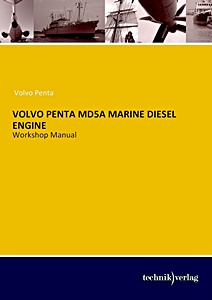 Werkplaatshandboek: Volvo Penta MD5A Marine Diesel Engine - Workshop Manual