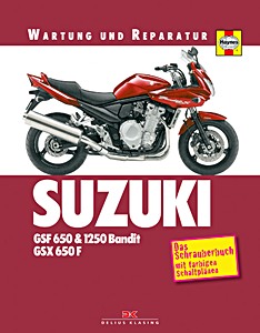 Livre: Suzuki GSF 650 & 1250 Bandit, GSX 650 F (07-09)