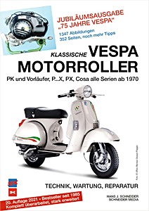 Klassische Vespa Motorroller: PK, und Cosa
