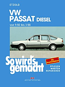 Omslag werkplaatshandboek VW Passat - Diesel (9/1980-3/1988)