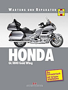 Umschlag Reparaturhandbuch Honda GL 1800 Gold Wing