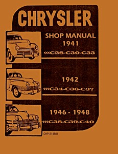 Portada del libro: 1941-1948 Chrysler Shop Manual