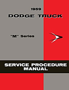 Livre: 1959 Dodge Truck Shop Manual Supplement