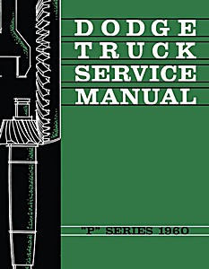 Livre: 1960 Dodge Truck P Series Shop Manual