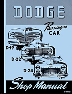 Livre: 1941-1948 Dodge Car Shop Manual