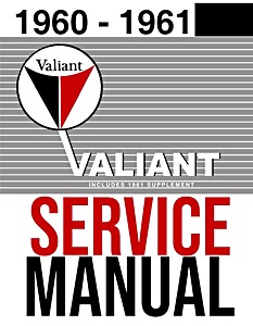 Livre: 1960-1961 Plymouth Valiant Service Manual