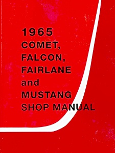 1965 Ford Comet, Falcon, Fairlane and Mustang WSM