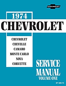 Livre: 1974 Chevrolet Service Manual