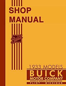 Livre: 1933 Buick - Shop Manual