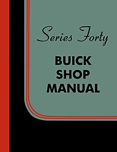 Livre: 1934 Buick Series Forty - Shop Manual