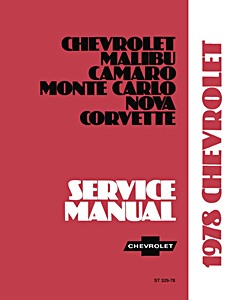 Livre: 1978 Chevrolet Service Manual