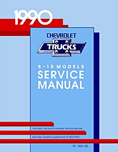 1990 Chevrolet S-10 Models Truck Service Manual