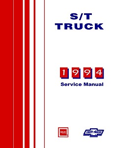 Portada manual 1994 Chevrolet / GMC S/T Truck - Service Manual