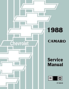 Livre: 1988 Chevy Camaro Service Manual