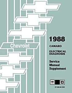 Livre: 1988 Chevrolet Camaro Electrical Diagnosis WSM Sup