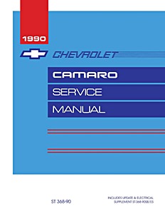 Livre: 1990 Chevrolet Camaro Service Manual