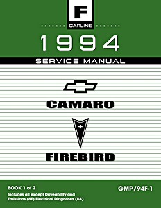 1994 Chevrolet Camaro / Pontiac Firebird Service Manual (2 Volume Set)