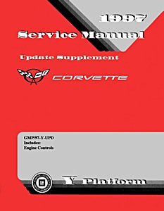 1997 Chevrolet Corvette Service Manual Update Supplement