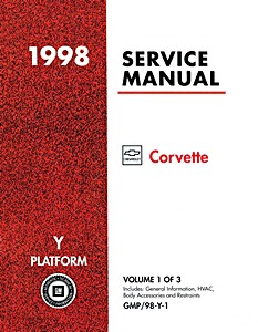 1998 Chevrolet Corvette Service Manual (3 Volume Set)