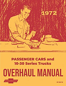 Livre: 1972 Chevy Chassis Overhaul Manual