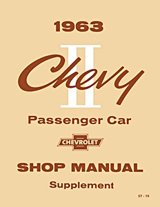 1963 Chevrolet Chevy II Service Manual Supplement