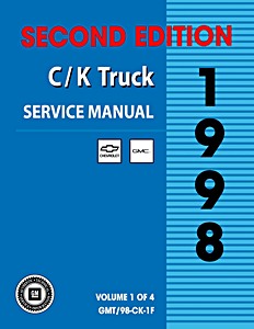 Cover repair manual 1998 Chevrolet / GMC C/K Truck, Suburban, Tahoe - Service Manual