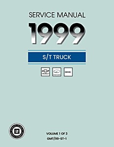 Portada manual 1999 Chevrolet / GMC / Oldsmobile S/T Truck - Service Manual