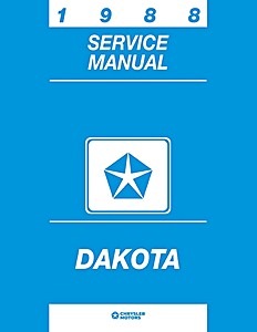 Livre: 1988 Dodge Dakota Truck Shop Manual