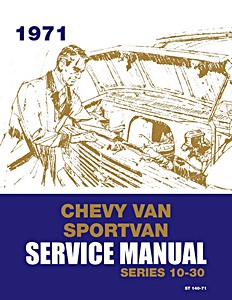 1971 Chevrolet Van Sportvan Service Manual