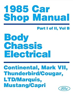 1985 Ford / Lincoln / Mercury WSM