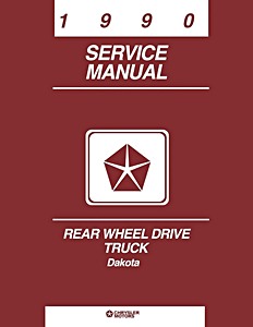 Livre: 1990 Dodge Dakota Truck Shop Manual