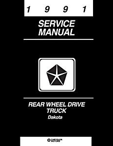 Livre: 1991 Dodge Dakota Truck Shop Manual