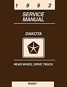 Livre: 1992 Dodge Dakota Truck Shop Manual