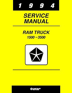 Livre: 1994 Dodge Ram 1500-3500 Truck Service Manual