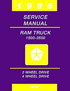 Livre: 1996 Dodge Ram 1500-3500 Truck Shop Manual