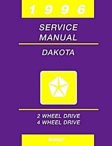 Livre: 1996 Dodge Dakota Truck Shop Manual