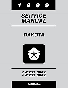 Livre: 1999 Dodge Dakota Truck Shop Manual