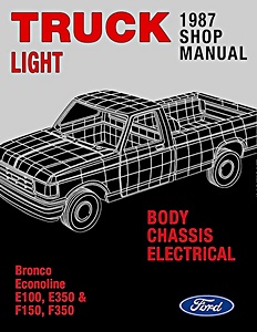 1987 Ford Light Truck WSM - Volumes A, B, & F