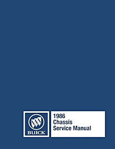 Livre: 1986 Buick Service Manual (2 Volume Set)