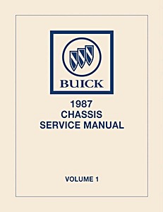 Livre: 1987 Buick Service Manual (2 Volume Set)